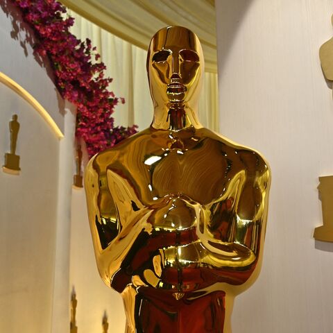 An Oscar statue at the red carpet at the 96th Annual Academy Awards, Dolby Theatre, Hollywood, California, March 9, 2024.