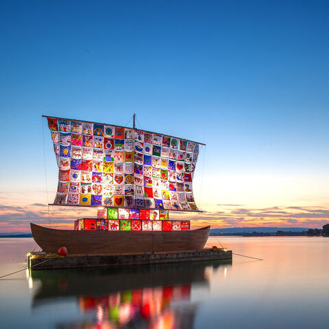 A view of “The Ship of Tolerance.” (Courtesy the Kabakov Foundation)