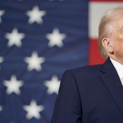 US President Donald Trump speaks during a visit to the Fort Bragg US Army base on Feb. 13, 2026 in Fort Bragg, North Carolina. 