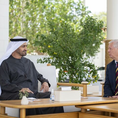  UAE President His Highness Sheikh Mohamed bin Zayed Al Nahyan today received Lindsey Graham, member of the US Senate.  During the meeting at Qasr Al Shati in Abu Dhabi,