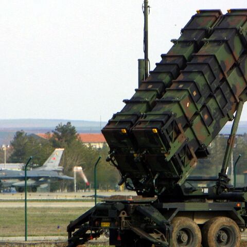 A Patriot anti-missile battery launcher, deployed by Dutch NATO soldiers, is seen March 11, 2003 at the Diyarbakir military airport in southeastern Turkey. 