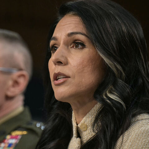 (L/R) Director of Defense Intelligence Agency (DIA) James Adams III and US Director of National Intelligence Tulsi Gabbard testify during a Senate Committee on Intelligence hearing to examine worldwide threats, on Capitol Hill in Washington, DC, on March 18, 2026. (Photo by Oliver Contreras / AFP via Getty Images)