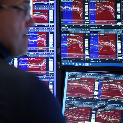 NEW YORK, NEW YORK - MARCH 18: Traders work on the floor of the New York Stock Exchange during morning trading on March 18, 2026 in New York City. Stocks continued to slide at opening amid an interest rate decision by the Federal Reserve and a release of producer price index that showed wholesale prices rose more than expected in February. (Photo by Michael M. Santiago/Getty Images)