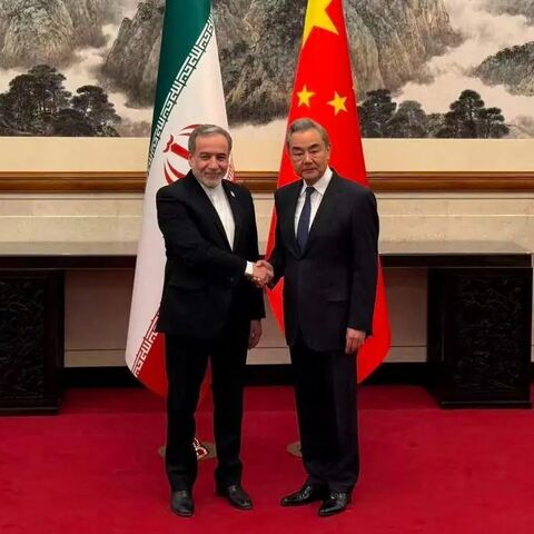 Foreign Minister Abbas Araghchi of Iran meeting with Foreign Minister Wang Yi of China in Beijing on May 6, 2026. Credit: Telegram