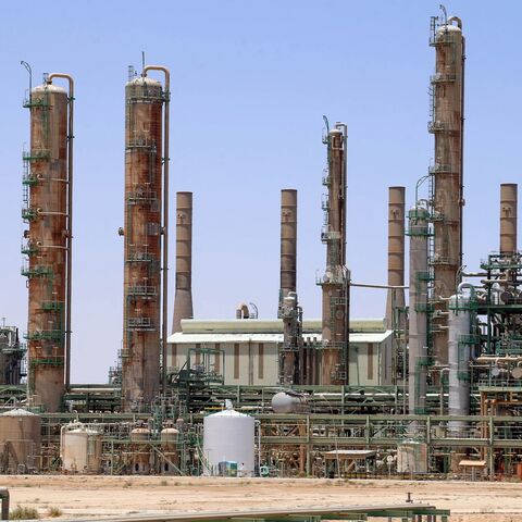 An oil refinery in the northern Libyan town of Ras Lanuf, June 3, 2020.