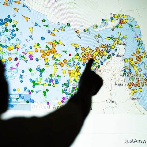 Oil prices jumped Monday as the UAE came under missile and drone attacks after US warships crossed the Strait of Hormuz
