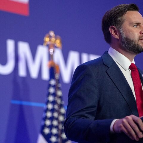 US Vice President JD Vance spoke to reporters following the talks with Iranian negotiators at the Burgenstock complex 