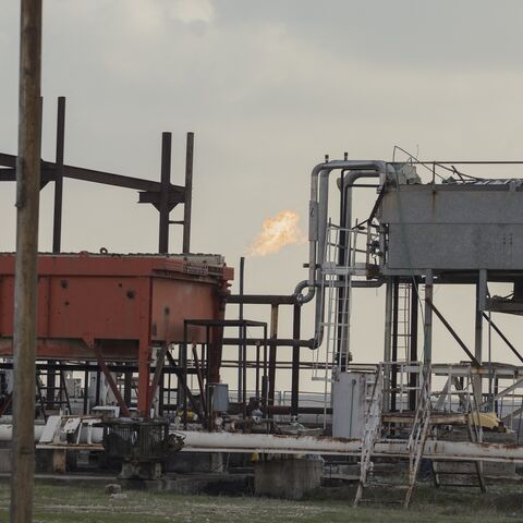 A general view shows the Awad oil field in the eastern Qamishli countryside in northeastern Syria, on Feb. 9, 2026.