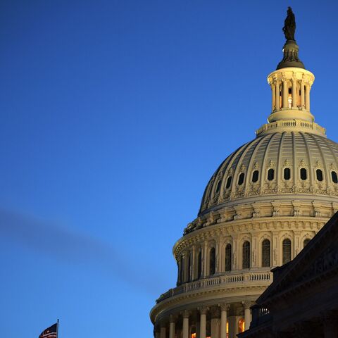 Snipers set up their positions above of the US Capitol on Feb. 24, 2026 in Washington, DC. 