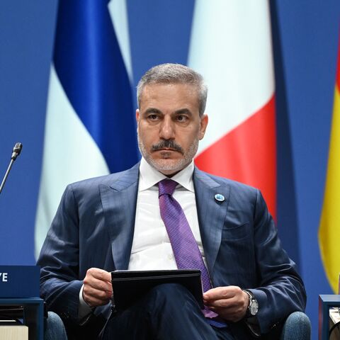 Turkey's Foreign Minister Hakan Fidan attends the NATO Foreign Ministers' meeting in Helsingborg, Sweden, on May 22, 2026.