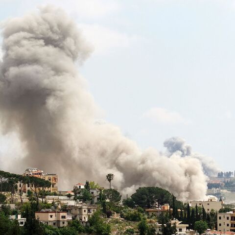 Smoke rises from the sites of Israeli airstrikes in the southern city of Nabatieh on June 2, 2026. Israel's growing offensive in Lebanon, including heavy bombardment and its deepest ground invasion in two decades, has threatened to scupper a ceasefire in the wider Middle East war between the United States and Iran. (Photo by Abbas Fakih / AFP via Getty Images)