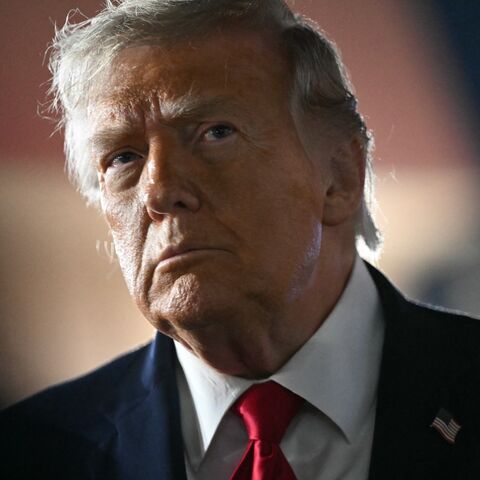 President Donald Trump speaks to the press before boarding Air Force One prior to departure from John F. Kennedy International Airport, in New York, on June 9, 2026. 