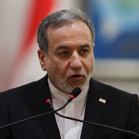 Iranian Foreign Minister Abbas Araqchi attends a press conference alongside Iraqi Foreign Minister Fuad Hussein (not pictured), in Baghdad, Iraq, June 28, 2026. REUTERS/Thaier Al-Sudani