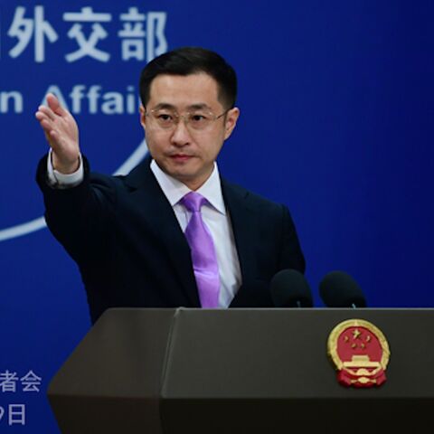 Foreign Ministry Spokesperson Lin Jian holds a press conference on Aug. 19, 2026.