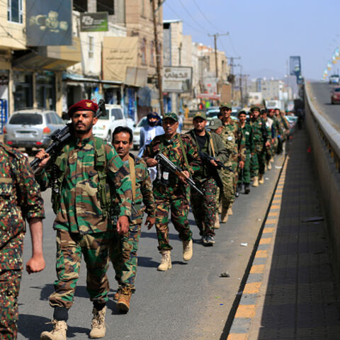 Houthis in Yemen. AFP via Getty Images