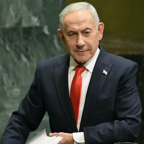 Israel's Prime Minister Benjamin Netanyahu after speaking during the 81st United Nations General Assembly at the United Nations Headquarters in New York, on Sept. 24, 2026.
