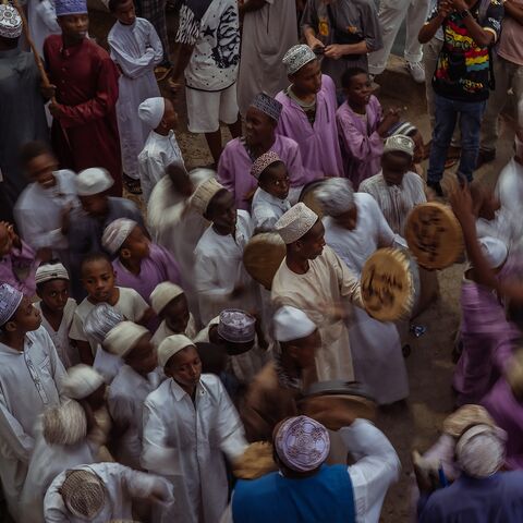 A work from Fatema Ahmad Al-Doh’s “I, Myself, Am a Country,” part of the Frame and Focus exhibition. (Photo courtesy of Qatar Museums)