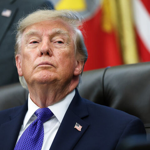 WASHINGTON, DC - SEPTEMBER 28: U.S. President Donald Trump listens to a reporters question in the Oval Office at the White House on September 28, 2026 in Washington, DC. Trump announced plans that a new $15 billion steel plant will be built in eastern Iowa by Mesabi Metallics and is projected to be one of the largest in the United States. (Photo by Kevin Dietsch/Getty Images