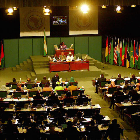 Hundreds of guests and delegates gathered for the opening of the Pan African Parliament's (PAP) second sitting.  Hundreds of guests and delegates gathered for the opening of the Pan African Parliament's (PAP) second sitting at the Gallagher State conference centre in Midrand north of Johannesburg September 16,2004. Formed in the image of the European Parliament in Strasbourg, the assembly was inaugurated in Addis Ababa last March and will be Africa's first representative body. REUTERS/Juda Ngwenya - RTRAYQQ