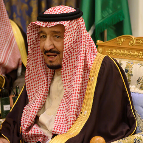 Saudi Arabia's King Salman bin Abdulaziz meets with U.S. Secretary of State Mike Pompeo (not pictured) in Riyadh, Saudi Arabia January 14, 2019. Andrew Caballero-Reynolds/Pool via REUTERS - RC1EB8EB4070