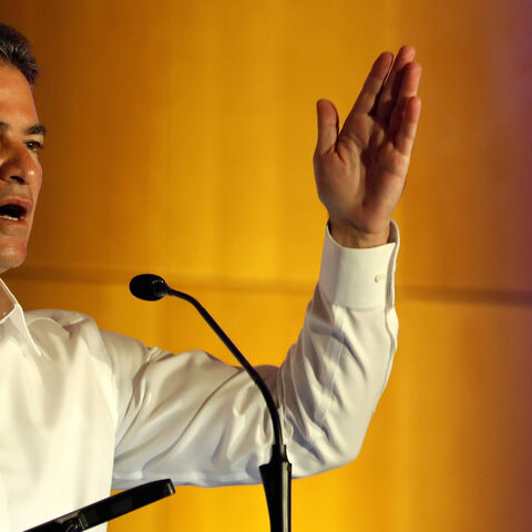 Mossad director Joseph (Yossi) Cohen gestures as he addresses a budgeting conference hosted by Israel's Finance Ministry in Jerusalem October 22, 2018. REUTERS/ Ronen Zvulun - RC12EA778850