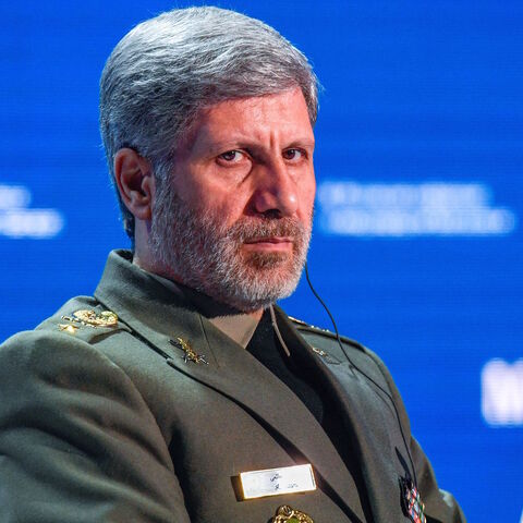 Iranian Defense Minister Amir Hatami attends the VII Moscow Conference on International Security MCIS-2018  in Moscow on April 4, 2018. / AFP PHOTO / Alexander NEMENOV        (Photo credit should read ALEXANDER NEMENOV/AFP via Getty Images)