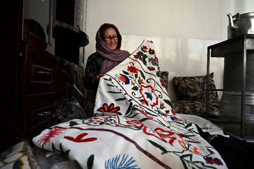 Embroidery teacher Roya lost her job after the Taliban took power