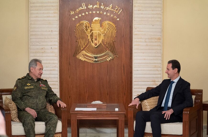 In February Syrian President Bashar al-Assad  held talks with Russia's Defence Minister Sergei Shoigu who also inspected Moscow's Hmeimin air base in western Syria