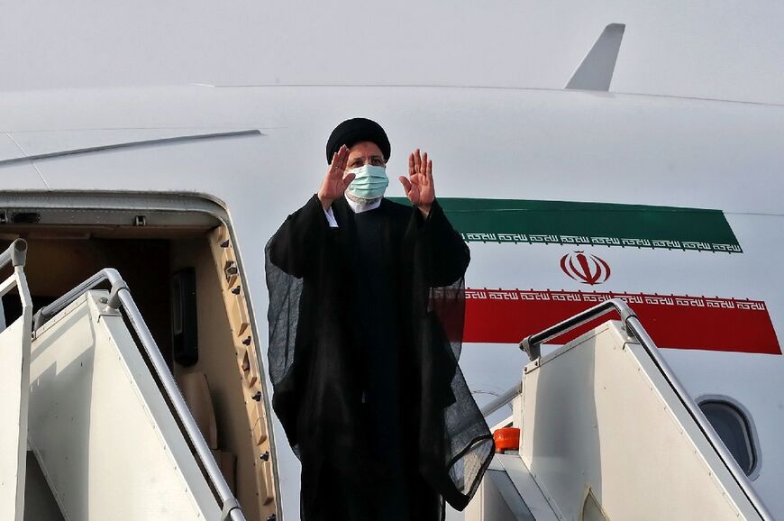 Iranian President Ebrahim Raisi is making his first visit to a Gulf country since taking office