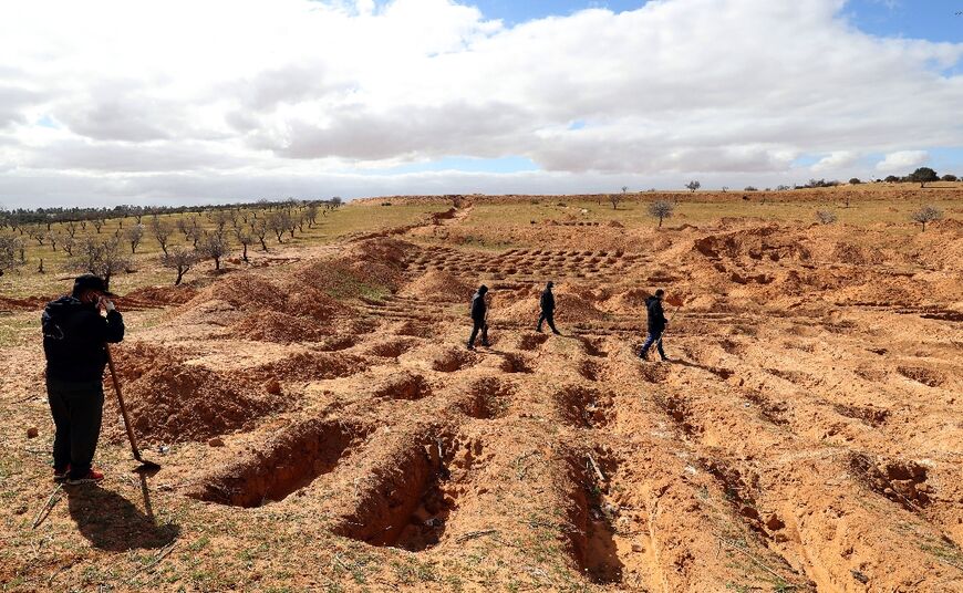 Hundreds of bodies have been recovered in Tarhuna