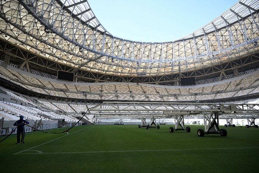 The 80,000-seat Lusail Stadium will host this year's World Cup final