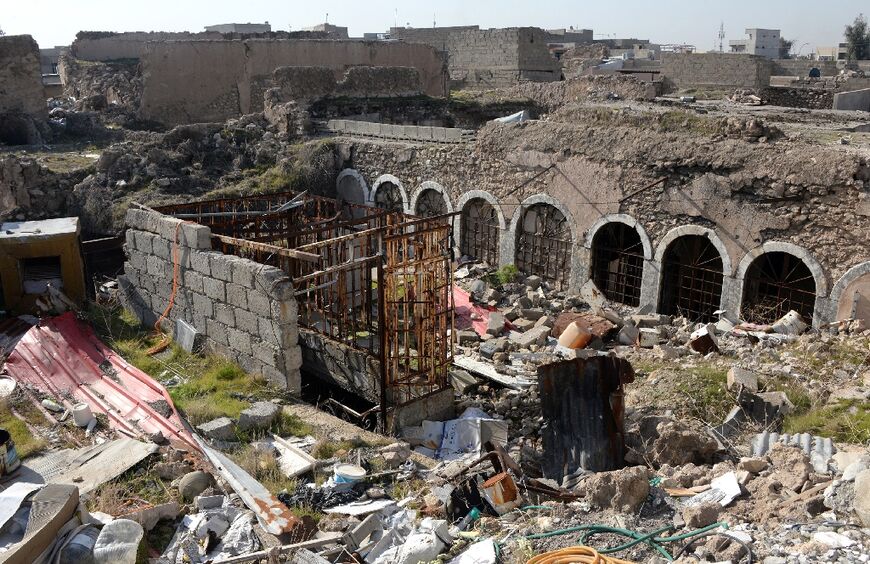 A local official said the 17th century Sasson synagogue, which is surrounded by rubbish, had been used as a residence