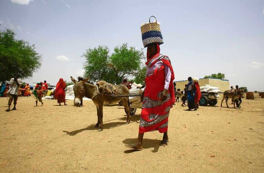 A camp for Internally Displaced Persons in Sudan's South Kordofan state. Sudan is home to some 3.3 million IDPs