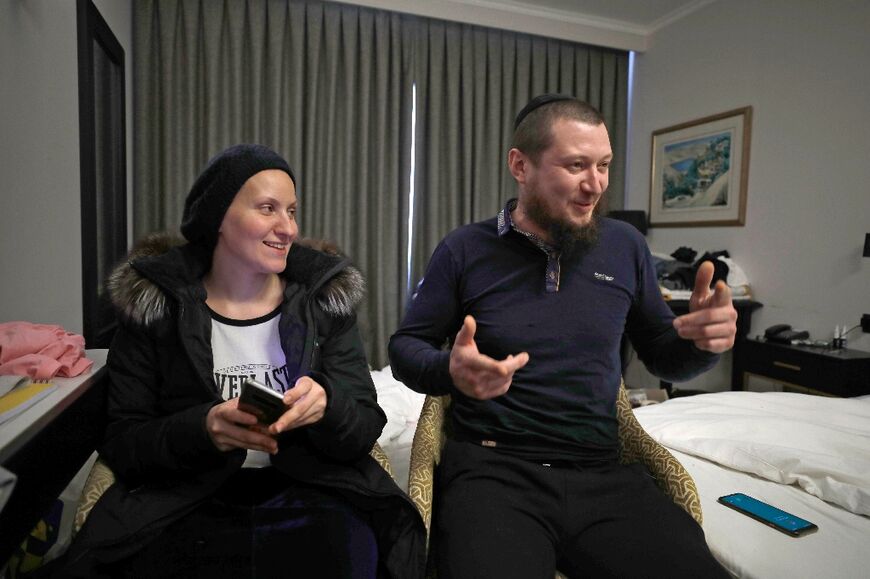 Chaim and Ora Gershman, ultra-Orthodox Jews from Ukraine, fled their country for Israel, leaving their home and belongings behind