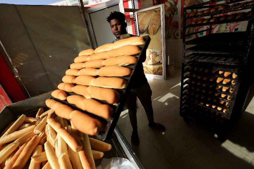 A bakery in the Sudanese capital Khartoum