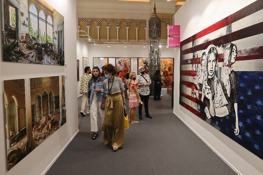 Art Dubai, the Middle East's largest annual contemporary art fair, featured for the first time digital works, as the wealthy Gulf emirate seeks to position itself as a crypto-assets hub