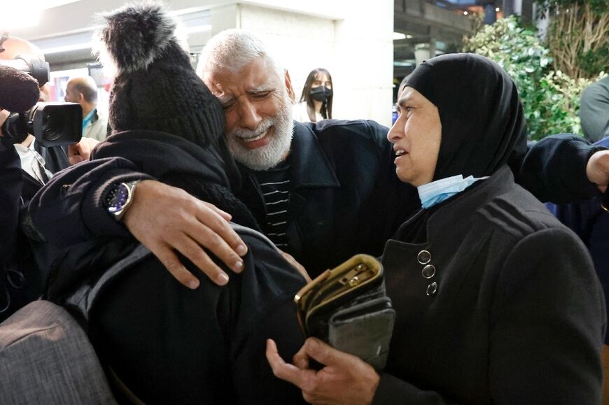 A reunion at Ben Gurion airport 