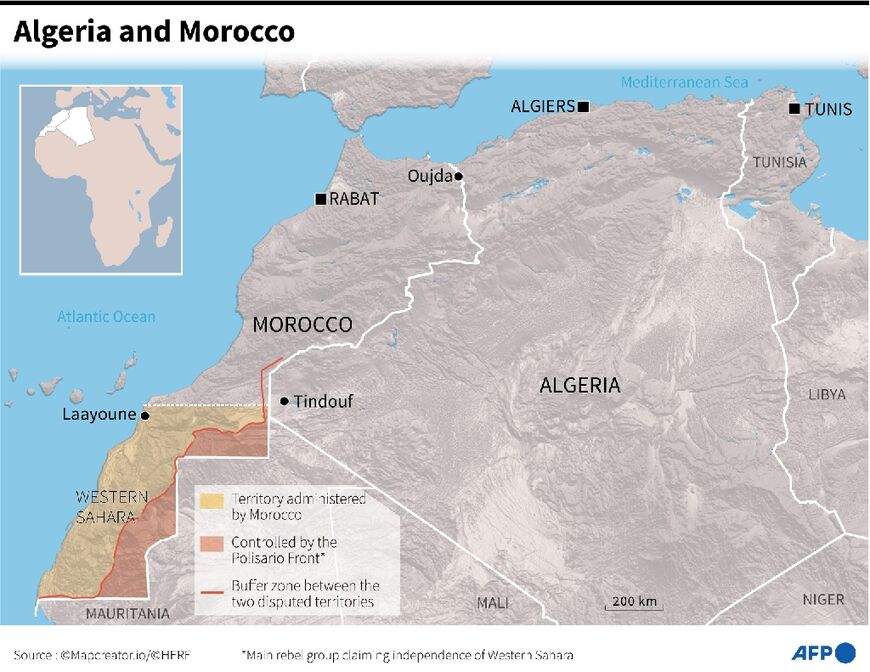 Algeria and Morocco