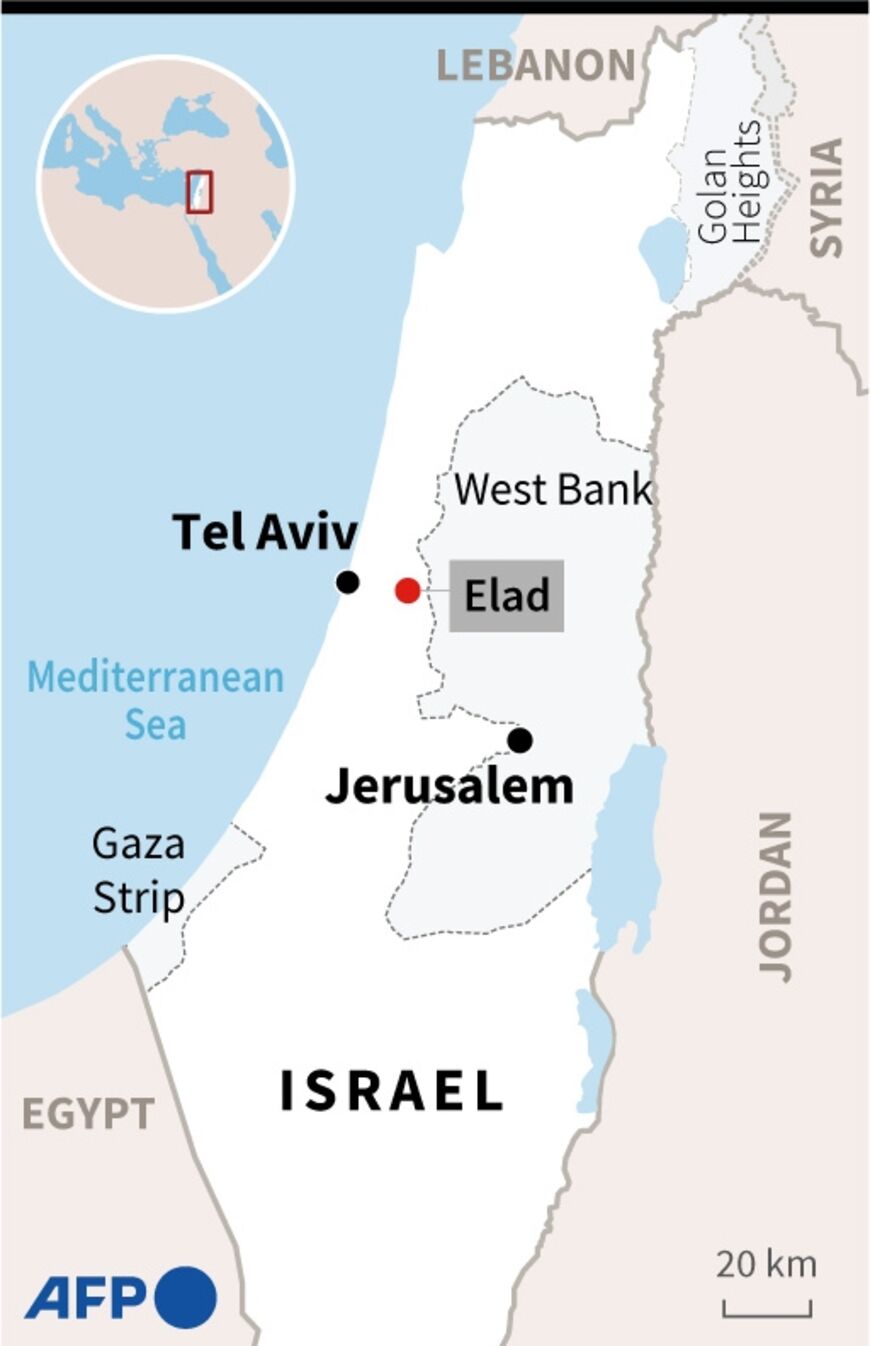 Map of Israel