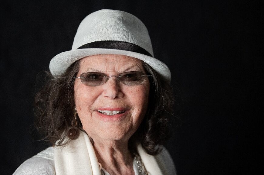 Italian-Tunisian actress Claudia Cardinale poses for a picture during a photo session in the Tunisian capital Tunis, on May 27 