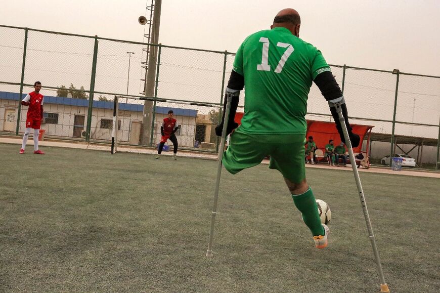 Founder Mohamed al-Najjar was studying in England when he discovered a Portsmouth amputee team and decided to replicate the experience in his native Iraq