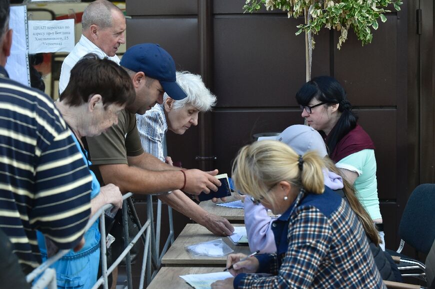 During the closely supervised press tour, many people did not want to speak on camera