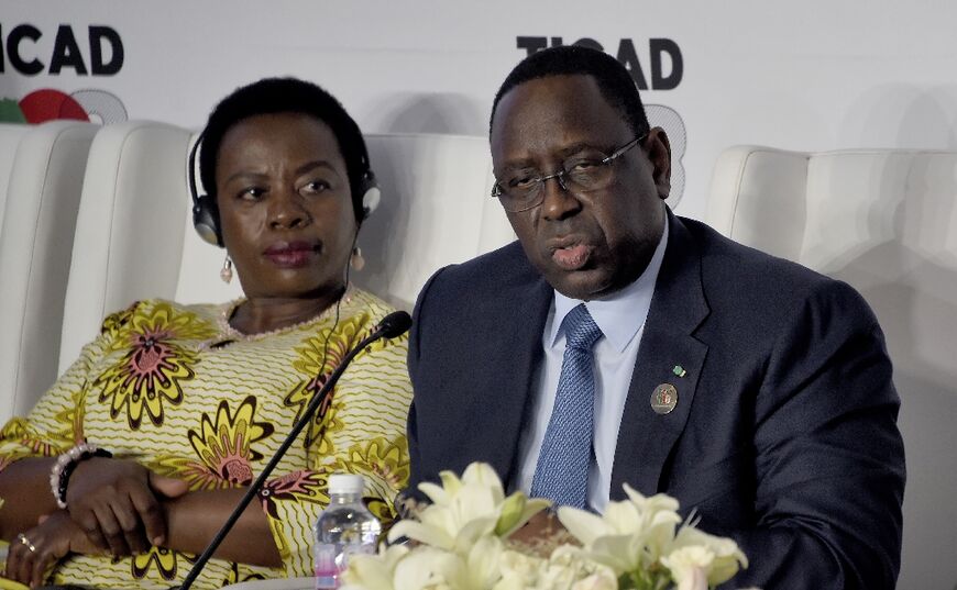 Senegalese President Macky Sall, chair of the 55-member African Union, called for a greater role for African peacekeepers 