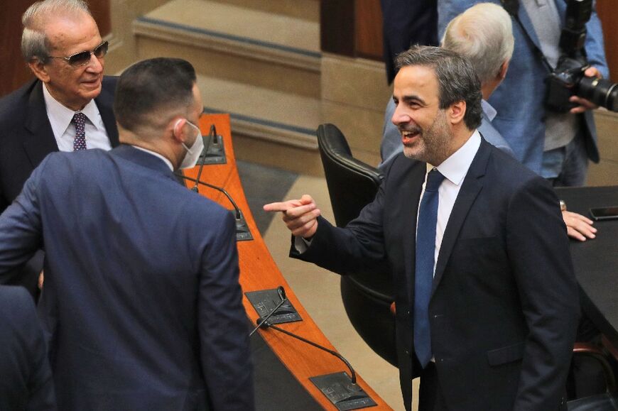 Lebanese lawmaker Michel Moawad, the son of former president Rene Moawad, emerges as the front-runner but his 36 votes falls well short of the 86 needed to win in the first round