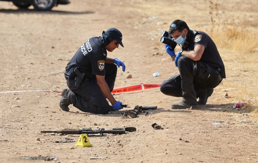 Sunday's incident follows a shooting spree last month targeting an Israeli bus in east Jerusalem