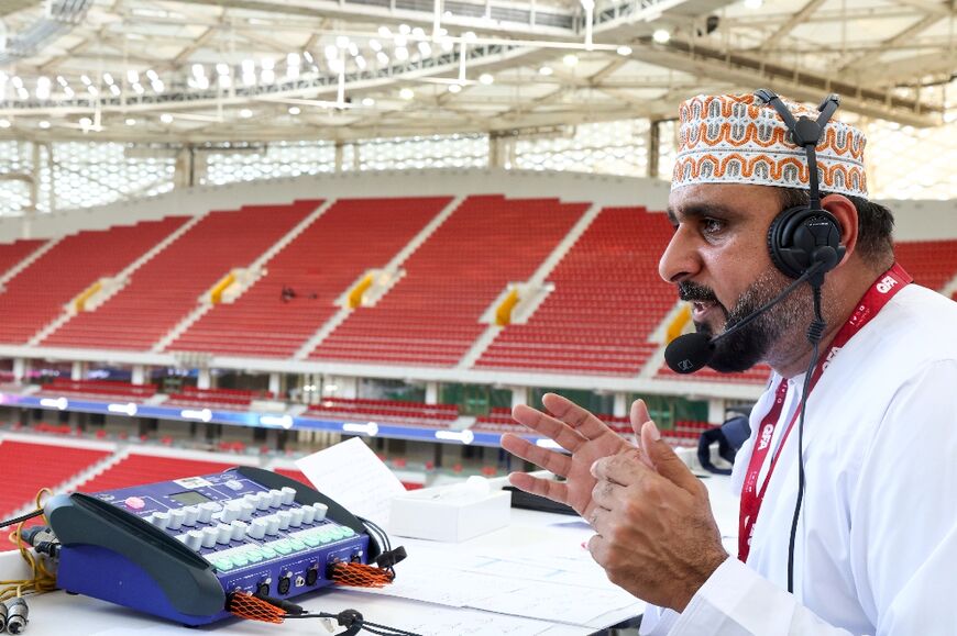 Balushi says all Arab football commentators -- inspired by exuberant counterparts in Brazil and Argentina -- 'are a little bit noisy'