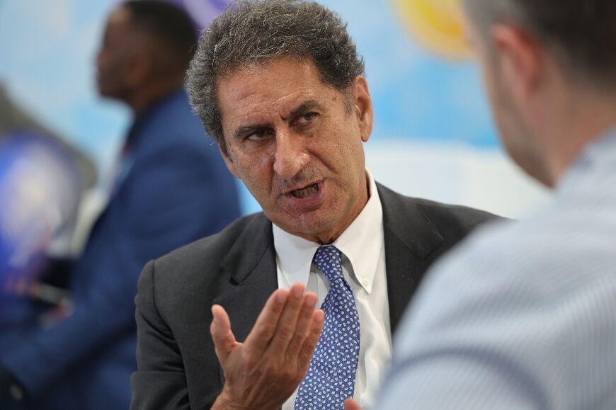 Francesco La Camera, director-general of the International Renewable Energy Agency (IRENA), during an interview with AFP at COP27 climate conference 