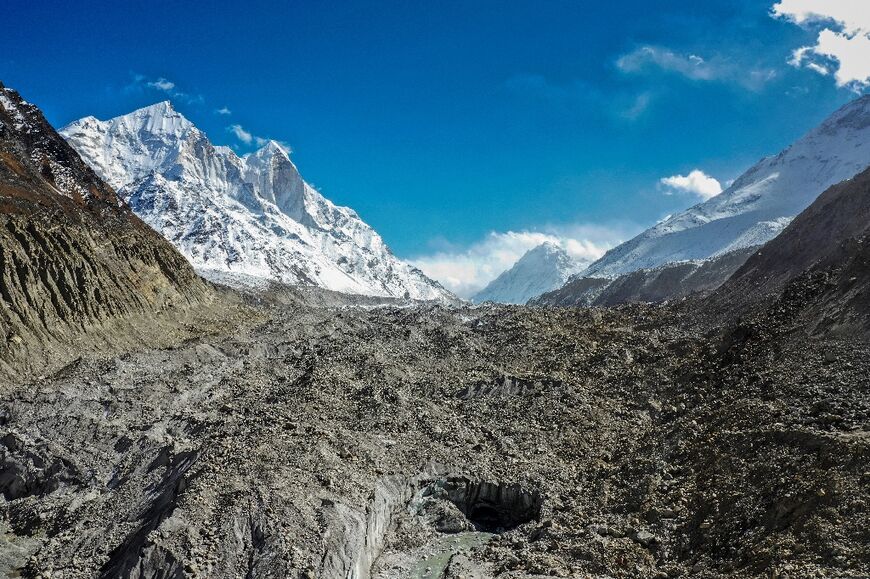 Glaciers are retreating due to climate change