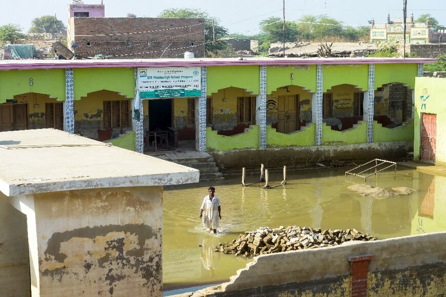 Pakistan's floods this summer put a third of the country under water, displaced eight million and also damaged 27,000 schools