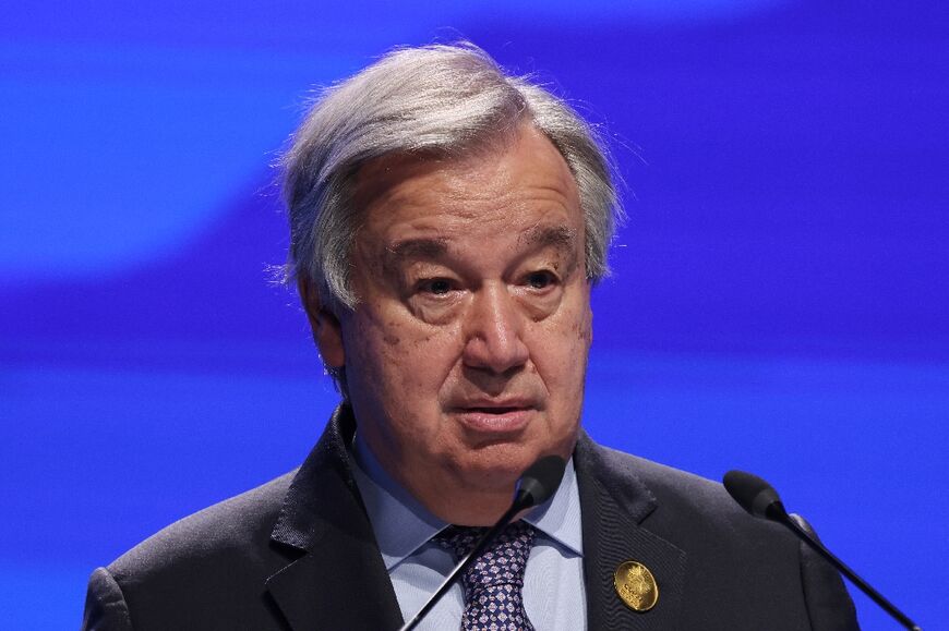 'Our planet is still in the emergency room,' said United Nations Secretary General Antonio Guterres